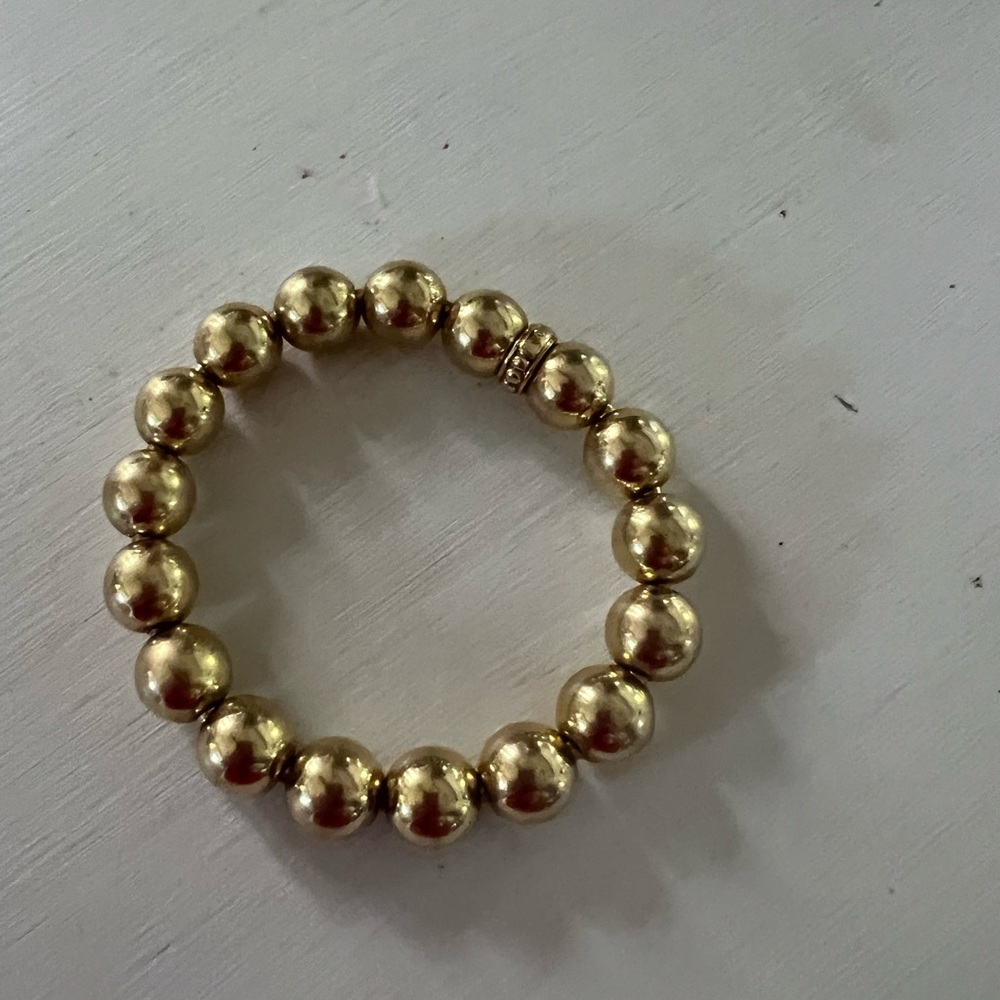 Lagos 18k gold Bead Bracelet (Medium) 12mm